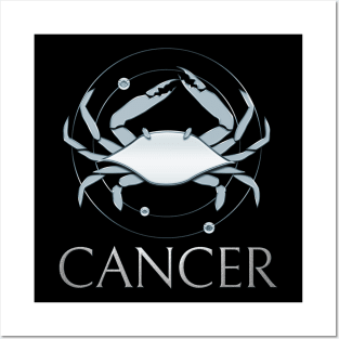 Cancer Zodiac Sign Posters and Art